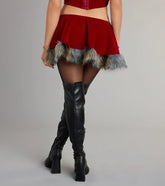 Little Red Mini Skort
